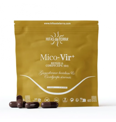 Hifas da Terra Mico-Vir+Vit C 60 Capsules