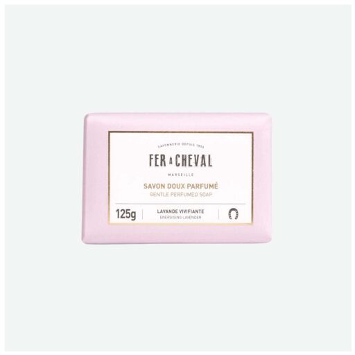 Fer A Cheval Energetic Lavender Scented Solid Soap 125 gr