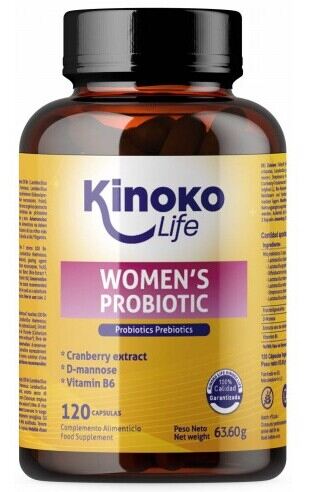 Kinoko Life Women's Probiotic 4 in 1 120 Capsules