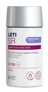 Leti Sr Antiredness Mineral Cream SPF 30 40 ml