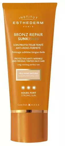 Institut Esthederm Bronz Repair Sunkissed Anti-Wrinkle Facial Cream with Tint 50 ml