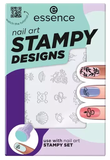 Essence Stampy Designs Nail Stamping Stencils 1 Unit