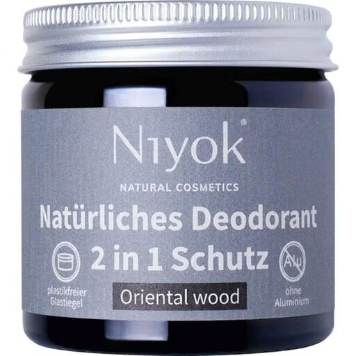 Niyok Oriental Wood Deodorant + Antiperspirant 40 ml