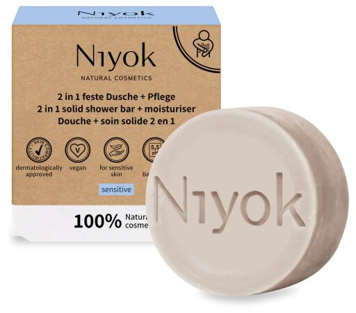 Niyok Body Cleanser with Sensitive Lotion 80 gr
