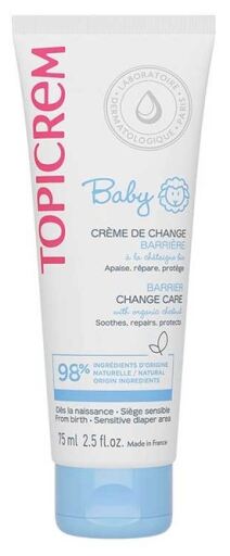Topicrem Baby Duo Pack Diaper Changing Cream 75 ml