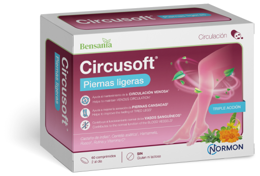 Normon Circusoft Light Legs 60 Tablets