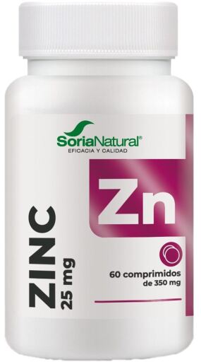 Soria Natural Zinc 60 Tablets Sustained Release