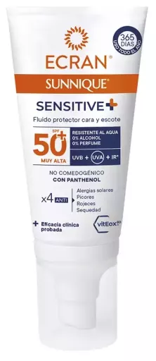 Sunnique Sensitive Facial SPF 50+ 50 ml