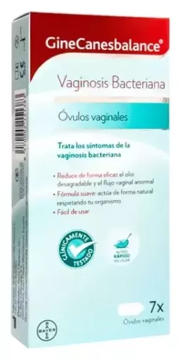 Bayer Ginecanesbalance 7 Vaginal Ovules