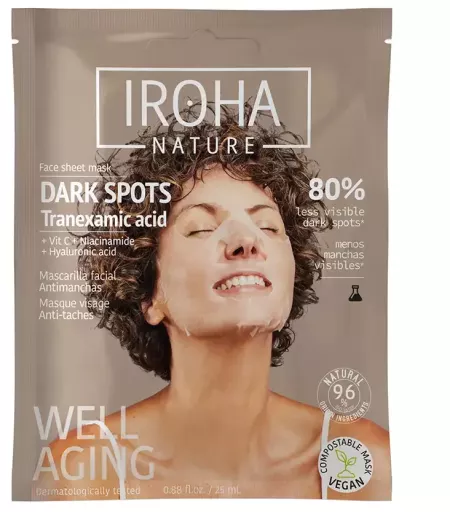 Iroha Dark Spots Face Mask 1 Unit