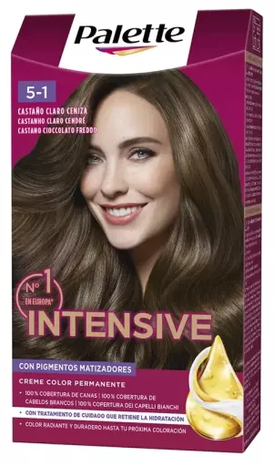 Palette Intensive Hair Dye 5.1 - Light Ash Brown