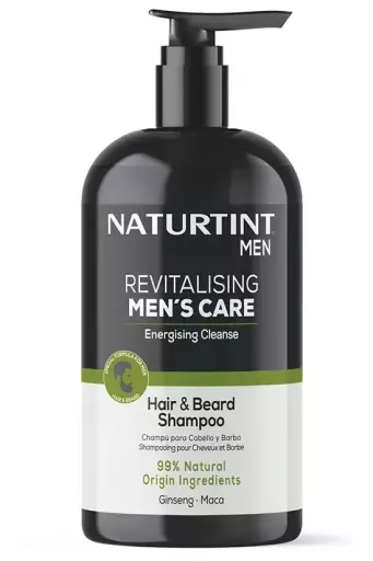 Naturtint Revitalising Men's Care Shampoo for Hair and Beard 500 ml