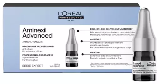 L'Or&eacute;al Professionnel Aminexil Advanced Ampoules with Dermatological Actives 10 x 6 ml