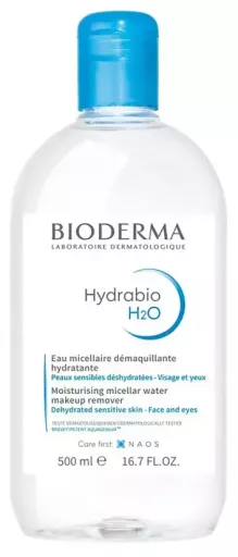 Bioderma Hydrabio H2O Micellar Solution for Dehydrated Skin 500 ml