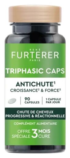 Ren&eacute; Furterer Triphasic Anti-Hair Loss Growth & Strength 90 Capsules